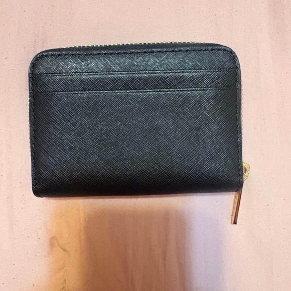 Michael Kors Black Leather Shoulder Bag with Wallet - Picture 3 of 4